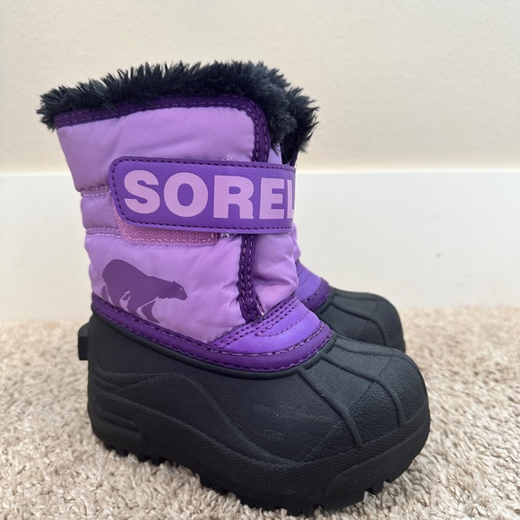 Sorel Commander Snow Boots Kids - New - Picture 4 of 5
